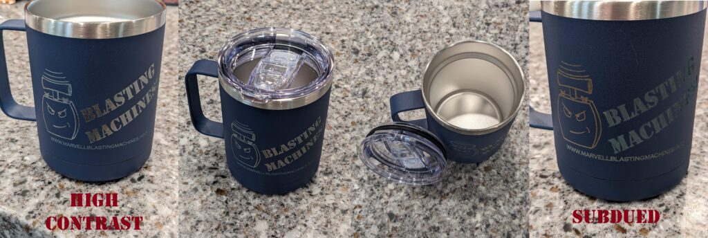 Blasting Machine Mugs Banner